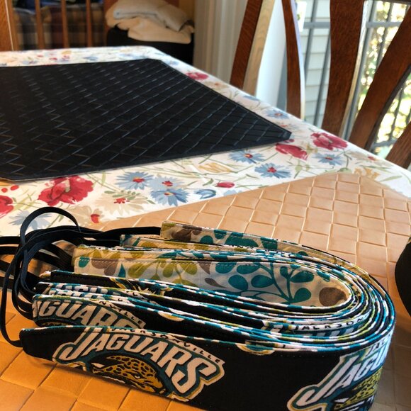 Reversible Jackson Jaguars Headbands by Sheila Bee Designs - Picture 5 of 6